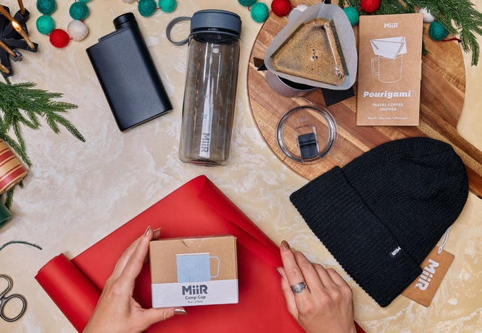 A collection of MiiR products for the Holidays